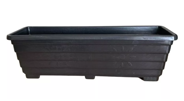 Kit Jardineira Retangular Para Horta Jardim E Temperos 50cm