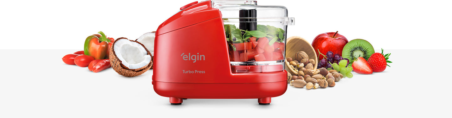 Mini Processador Turbo Press 5 em 1 150W